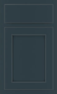 Georgetown Cabinet Door in Slate Blue MDF Paint