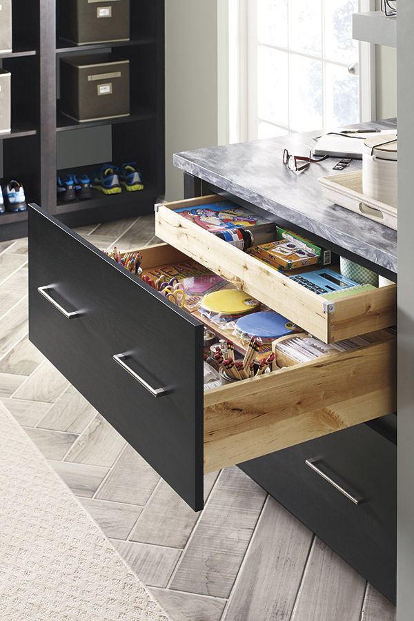 Pots and Pans Drawers with Roll Tray